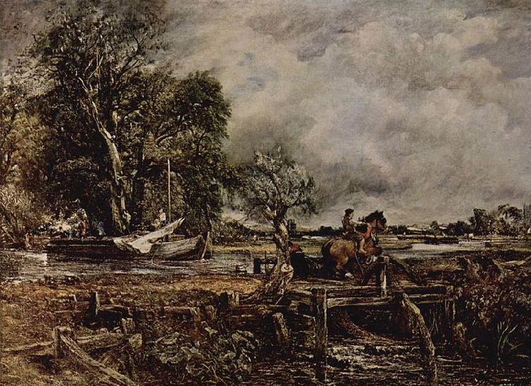 John Constable John Constable R.A., The Leaping Horse China oil painting art